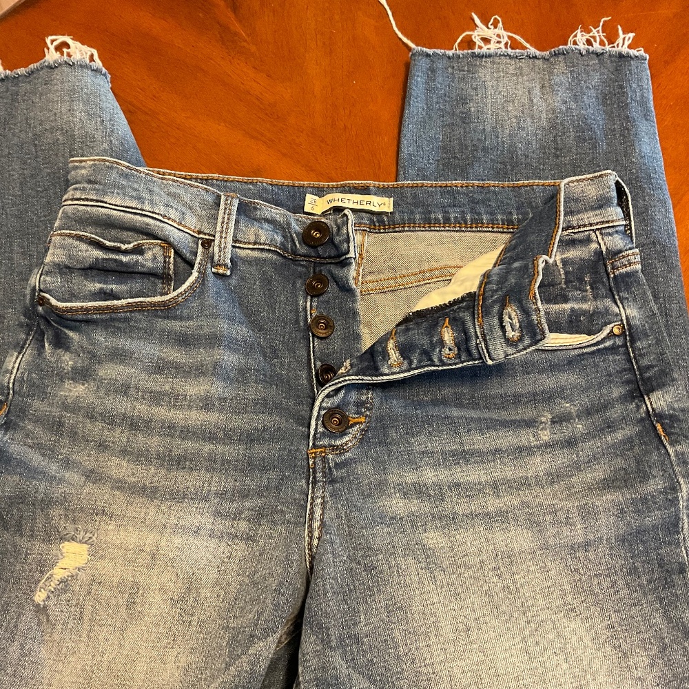 Whetherly High waist Straight leg jeans Size 28/6